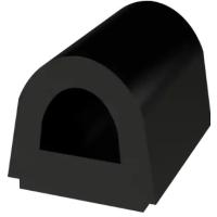 Self-adhesive EPDM D-profile